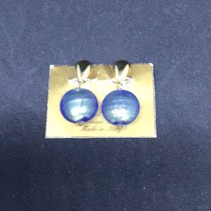 NWT Hand Made Murano Glass Clip-On Earrings